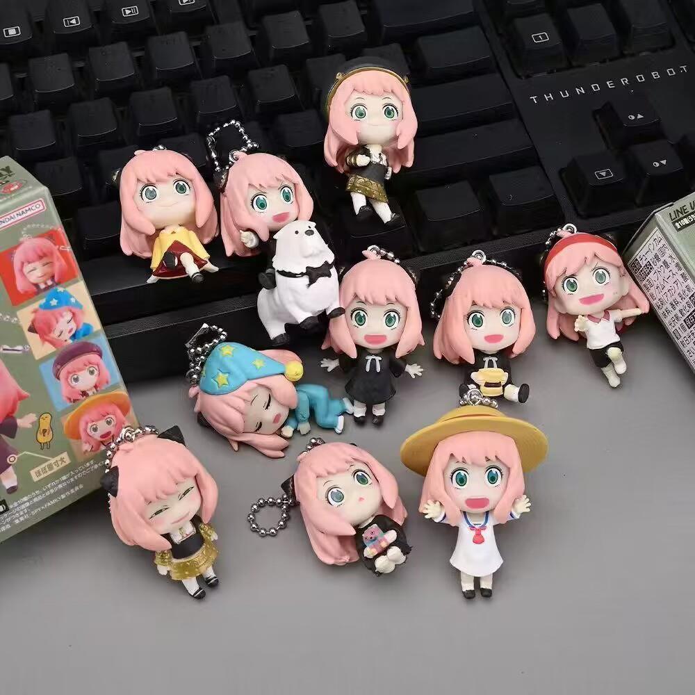 SPY×FAMILY anime figure 5cm 10pcs a set