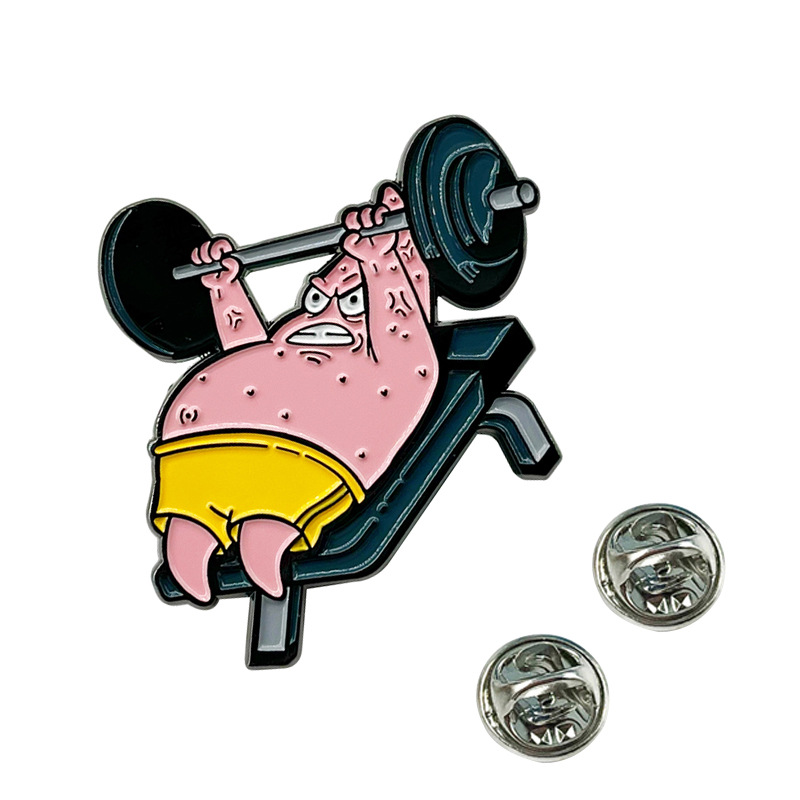 Spongbob anime pin