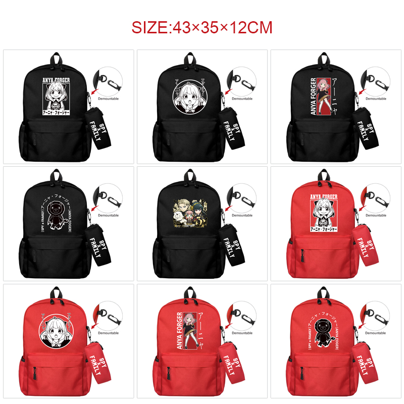 SPY×FAMILY anime Backpack bag+pencil bag