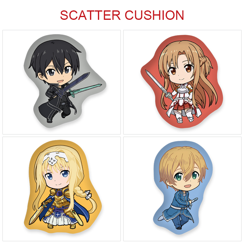 sword art online anime pillow cushion