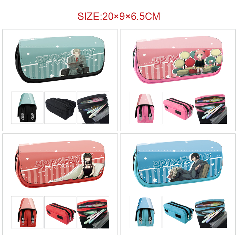 SPY×FAMILY anime pencil bag 20*9*6.5cm