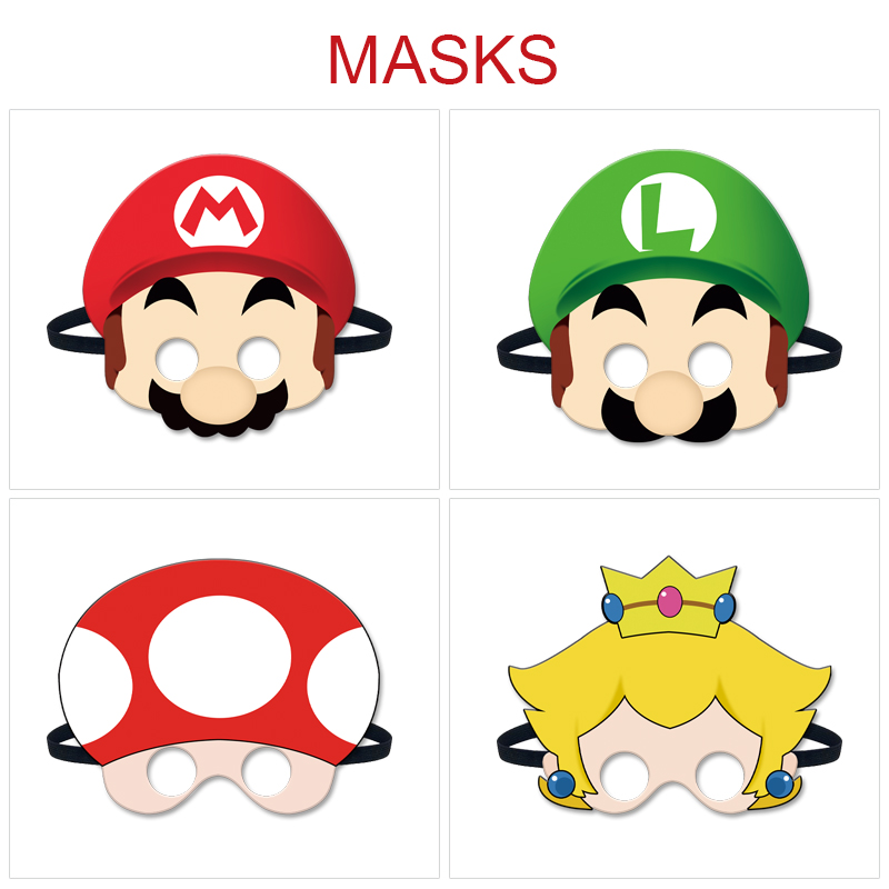 super Mario anime mask