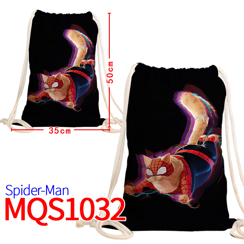 spider man anime bag
