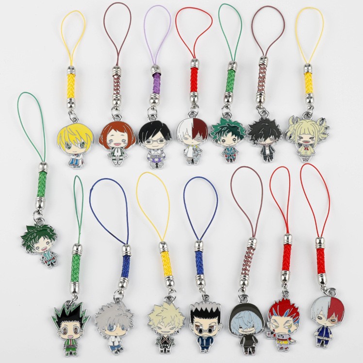 My Hero Academia anime keychain