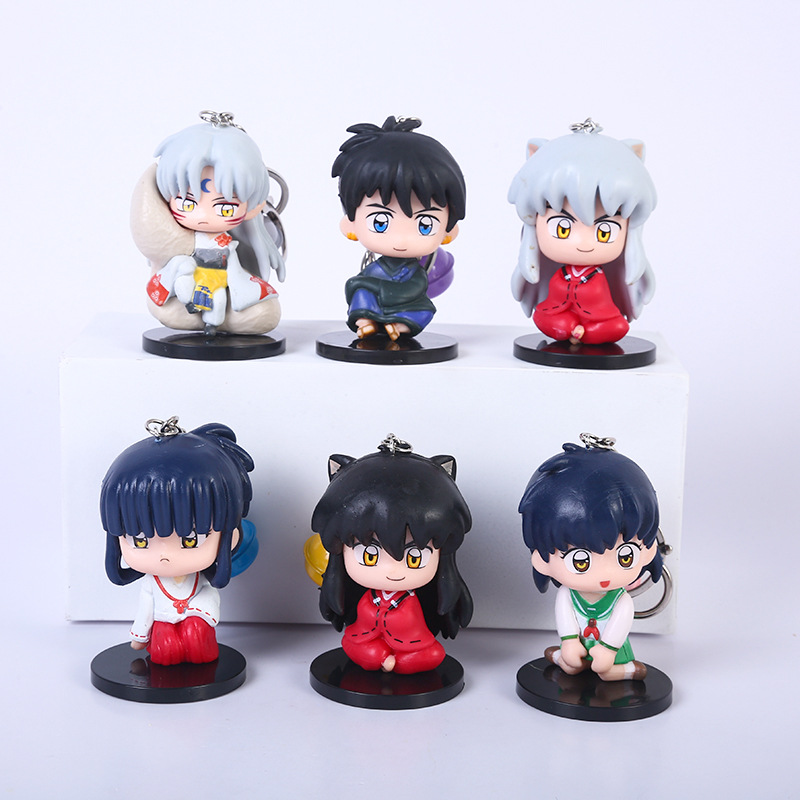 Inuyasha anime Keychain price for a set 7cm