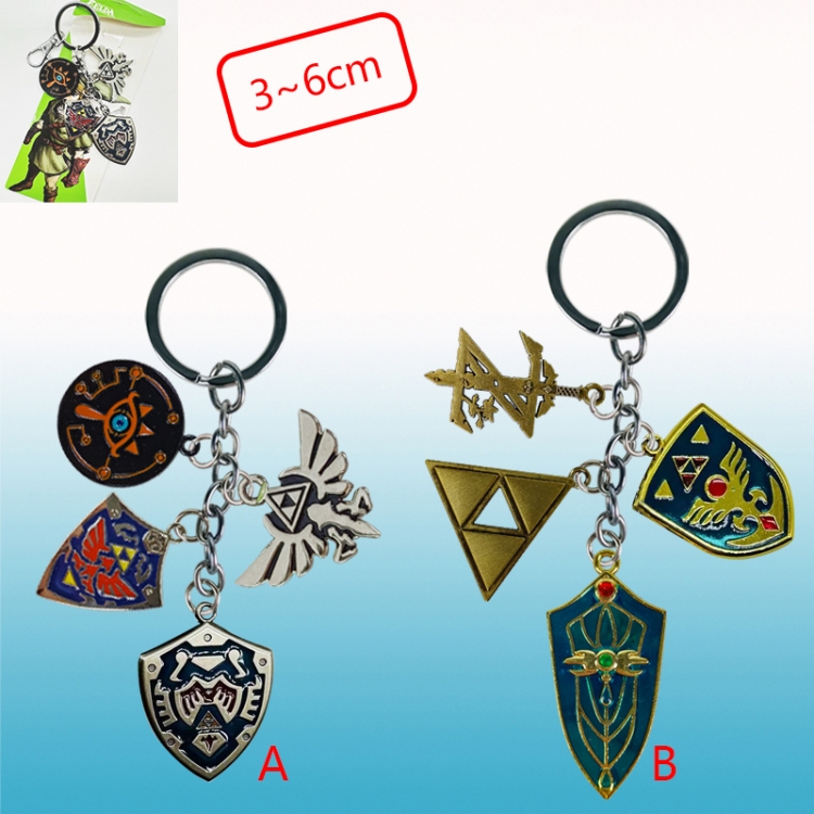 The Legend of Zelda anime keychain