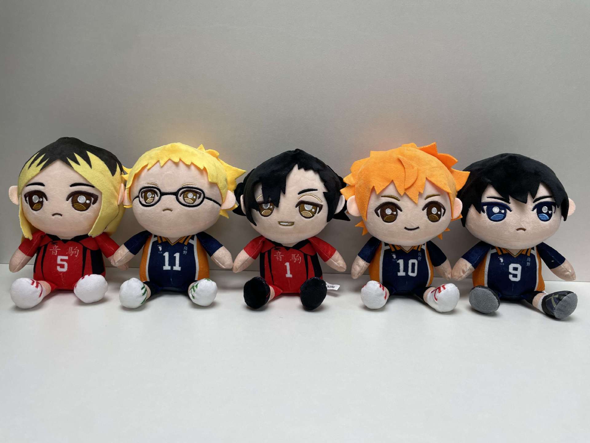 Haikyuu anime plush doll  8 inches 5 pcs a set