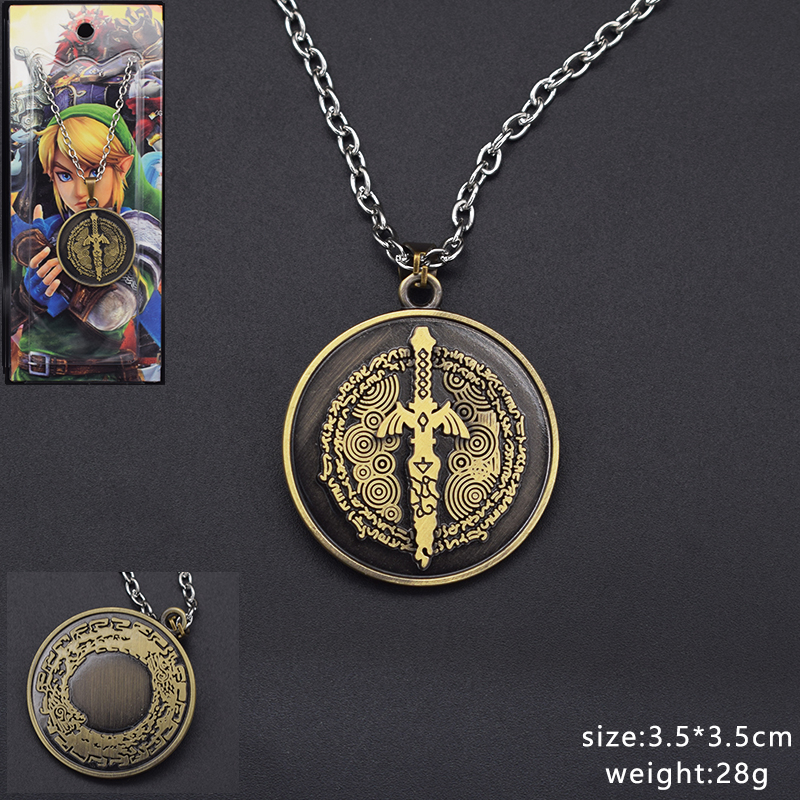 The Legend of Zelda anime necklace