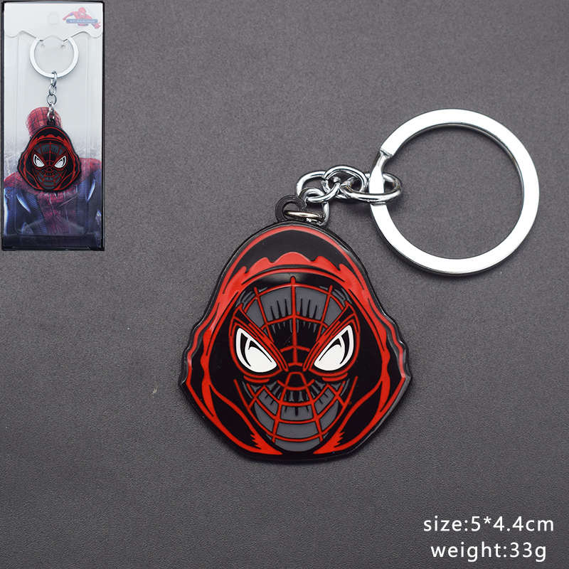 spider man anime keychain