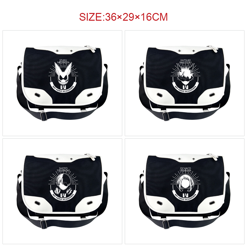 My Hero Academia anime messenger bag 36*29*16cm