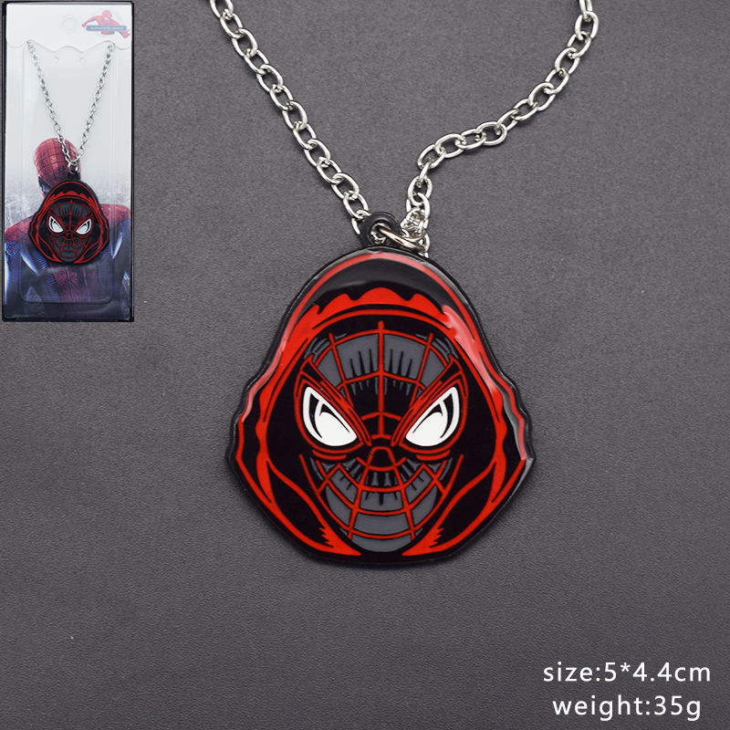 spider man anime necklace