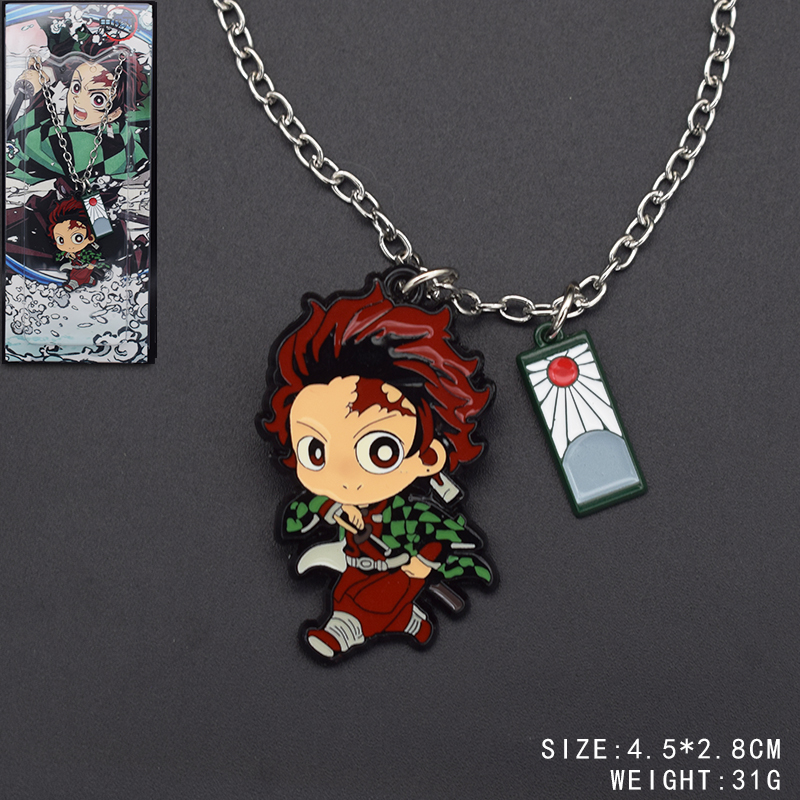 demon slayer kimets anime necklace