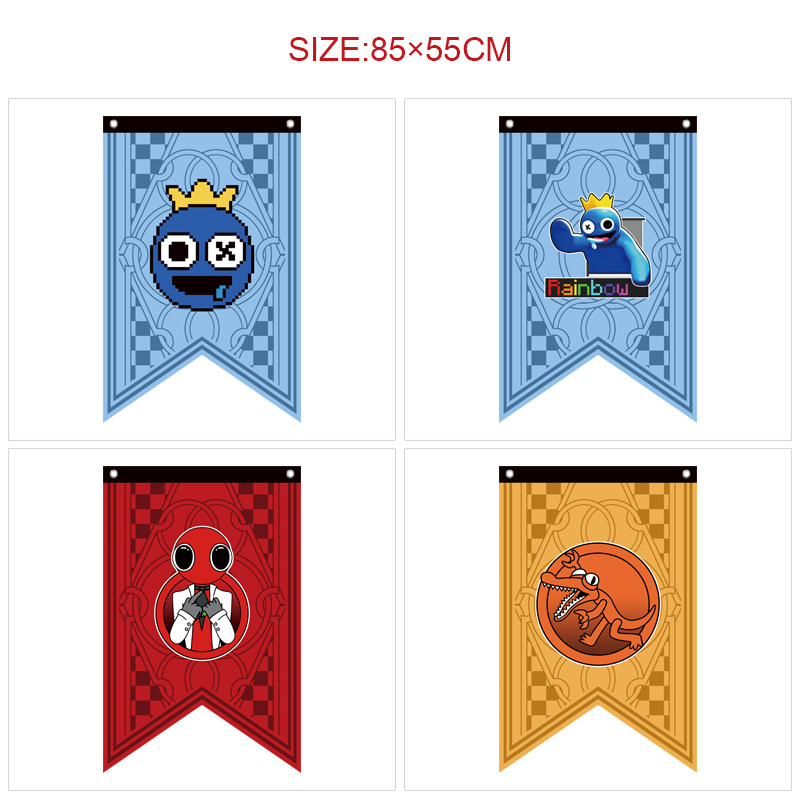 rainbow friends anime flag 85*55cm