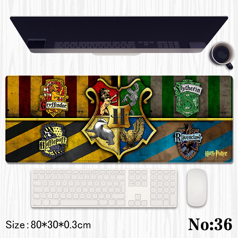 Harry Potter anime Mouse pad 80*30*0.3cm