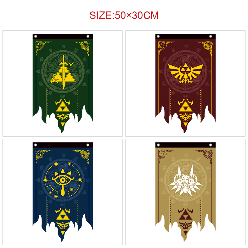 The Legend of Zelda anime flag 50*30cm