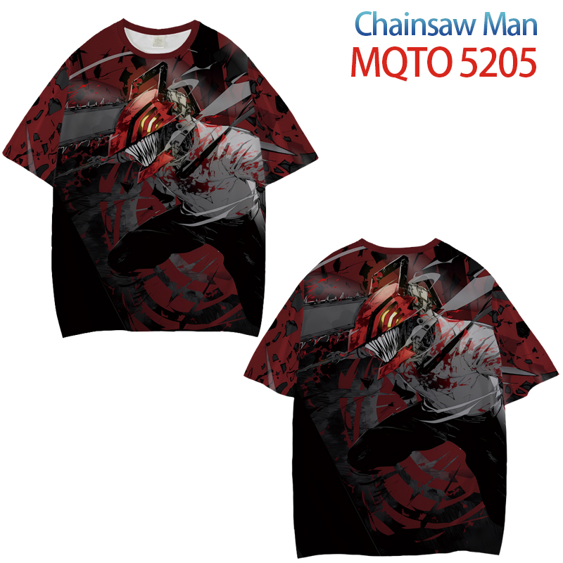 chainsaw man anime T-shirt