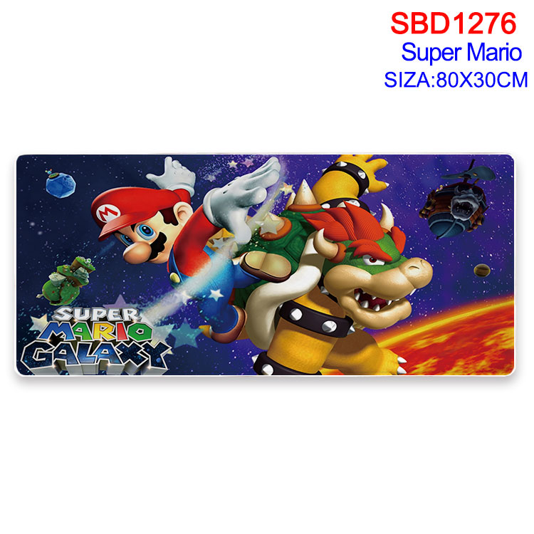 super Mario anime Mouse pad 80*30cm