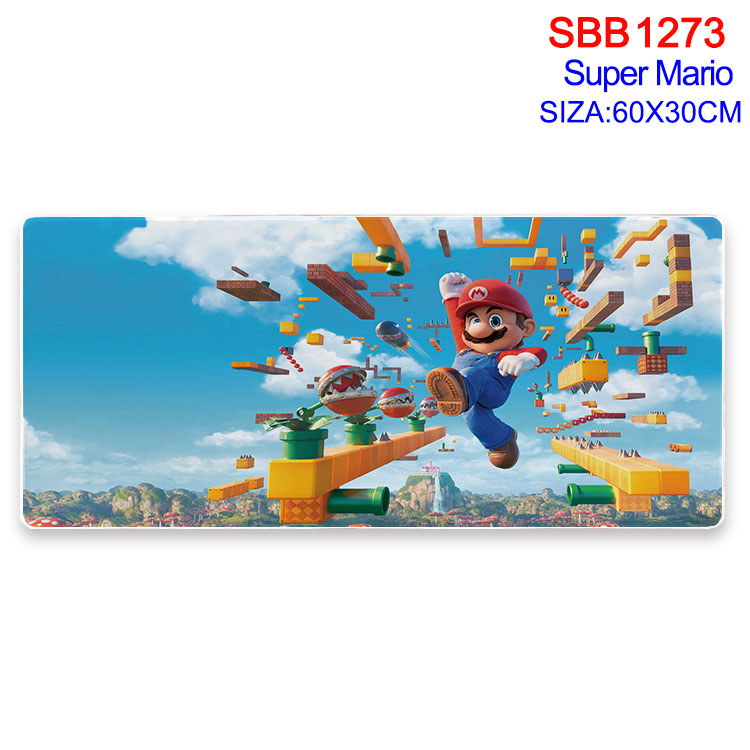 super Mario anime Mouse pad 60*30cm