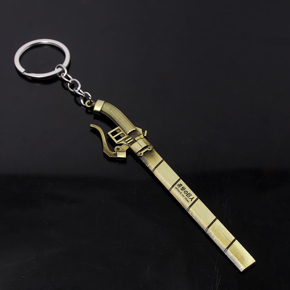 Attack On Titan anime keychain