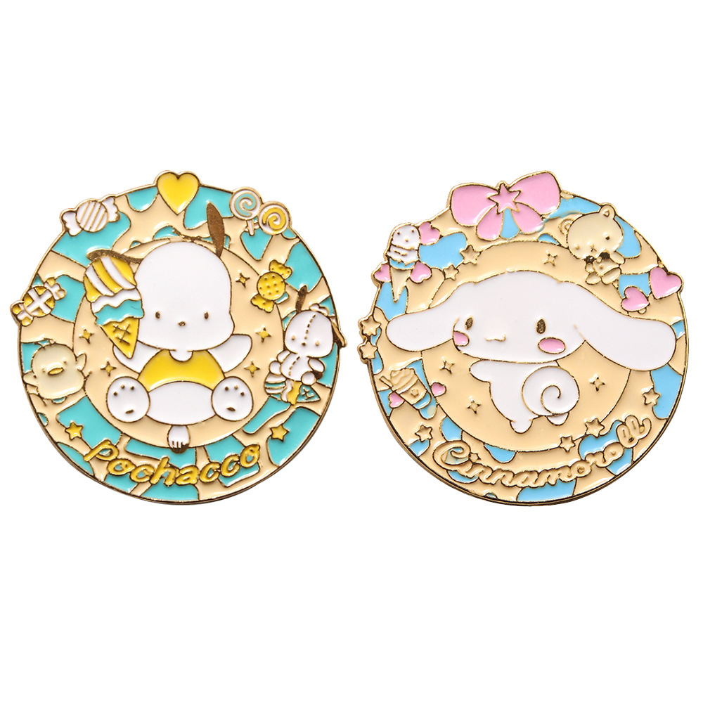 Kuromi anime pin