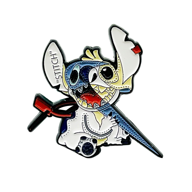 Stitch anime pin