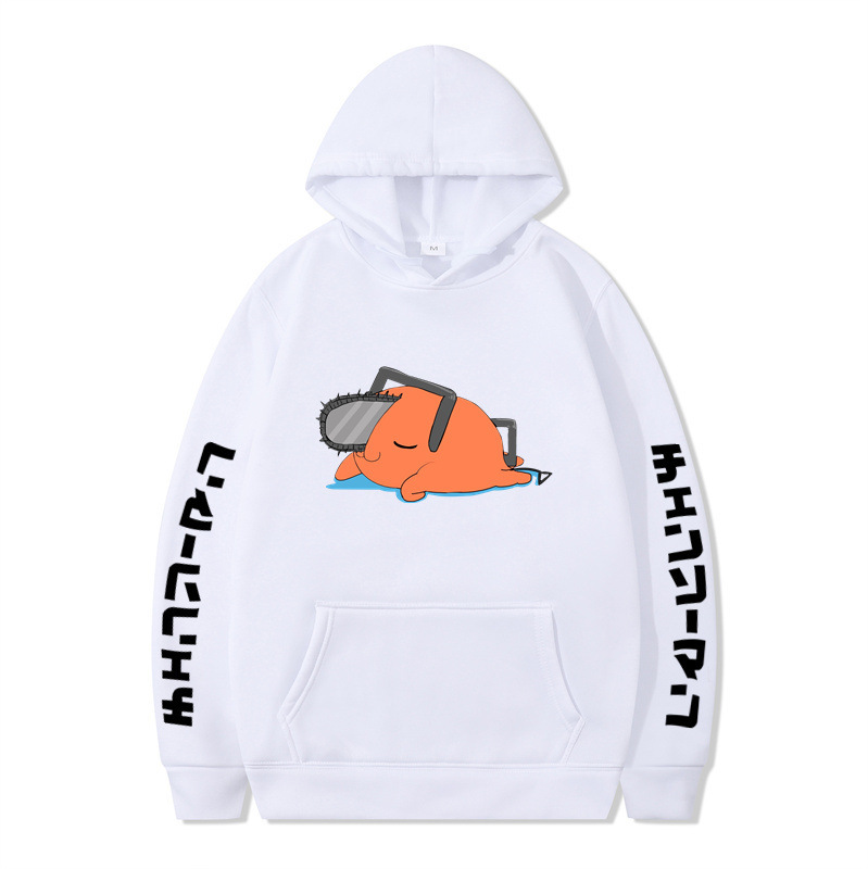 chainsaw man anime hoodie