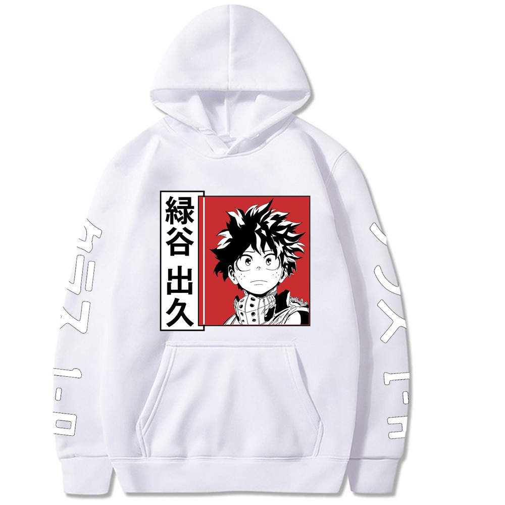 My Hero Academia anime hoodie