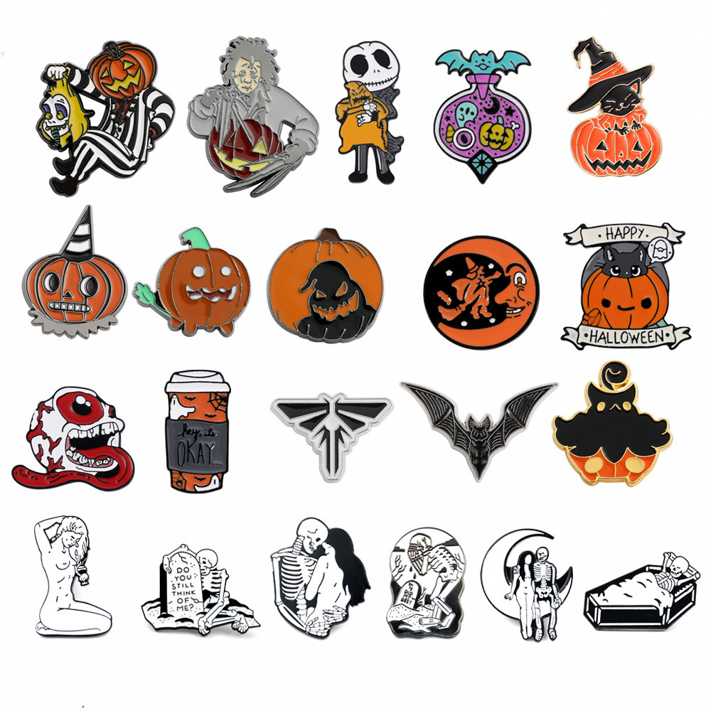 The Nightmare Before Christmas anime pin