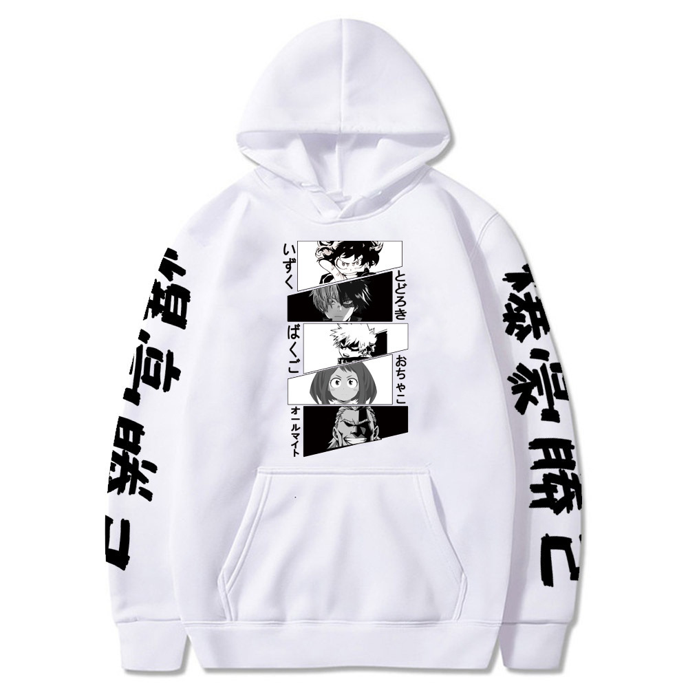 My Hero Academia anime hoodie