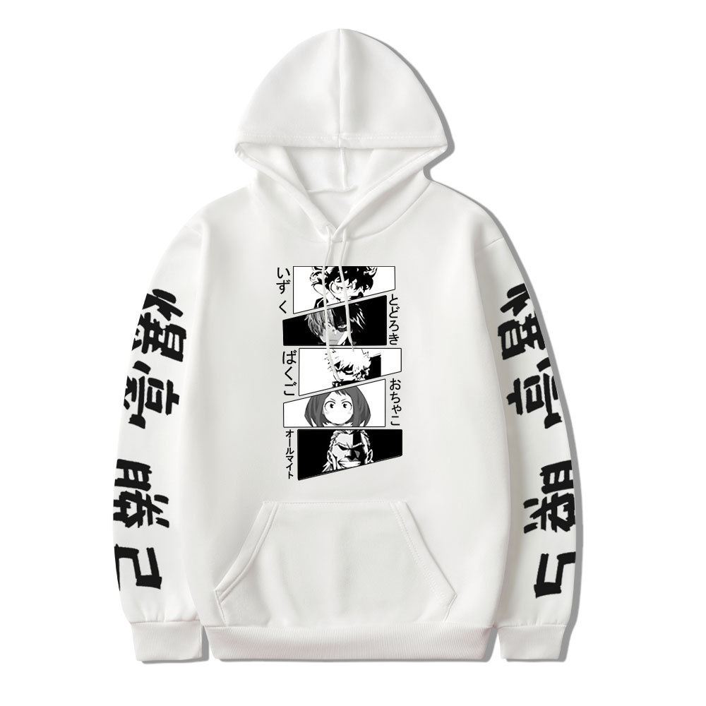 My Hero Academia anime hoodie