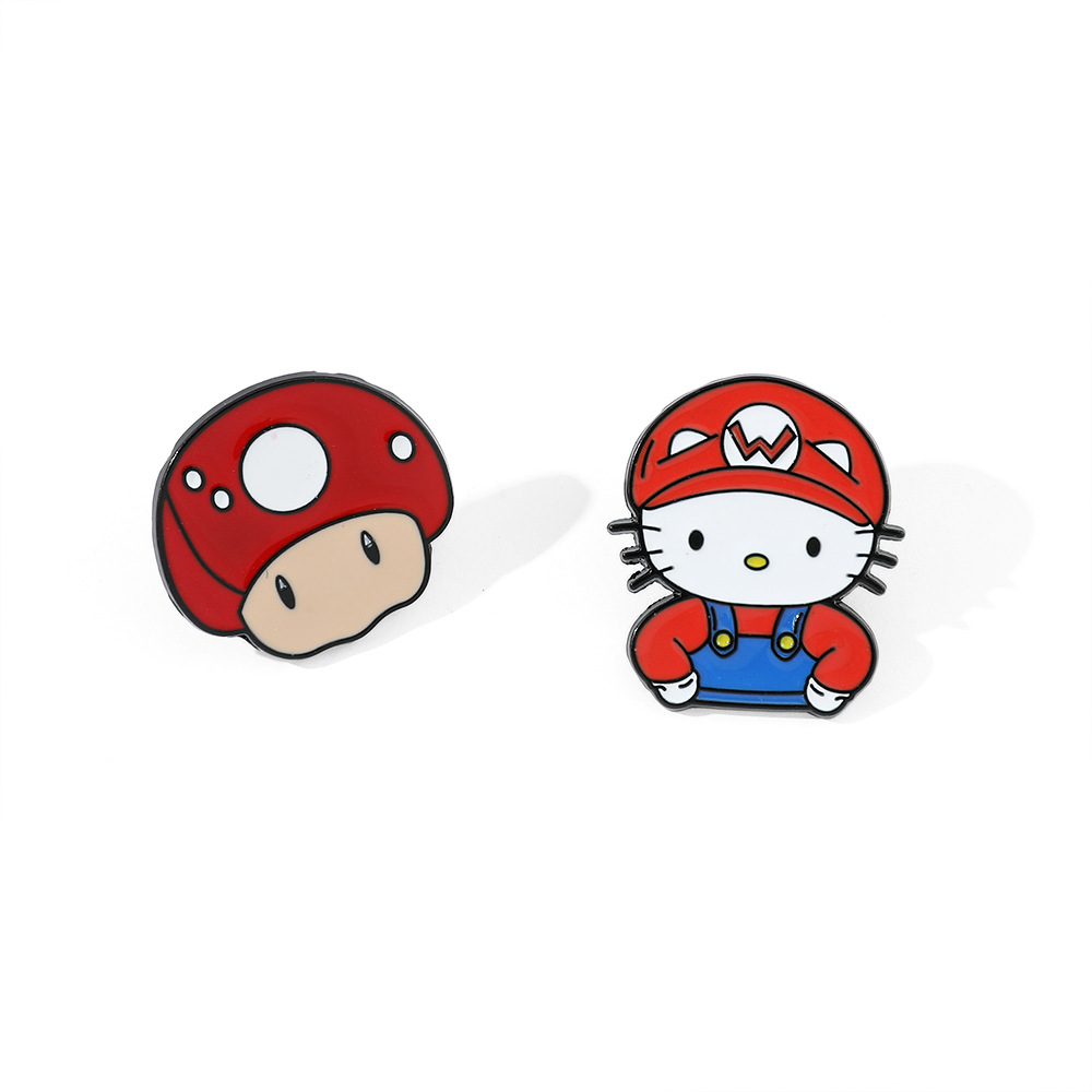 super Mario anime pin