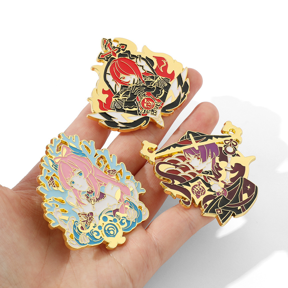 Genshin Impact anime pin