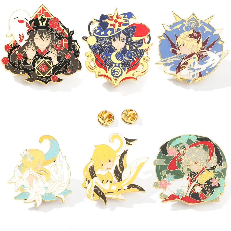 Genshin Impact anime pin