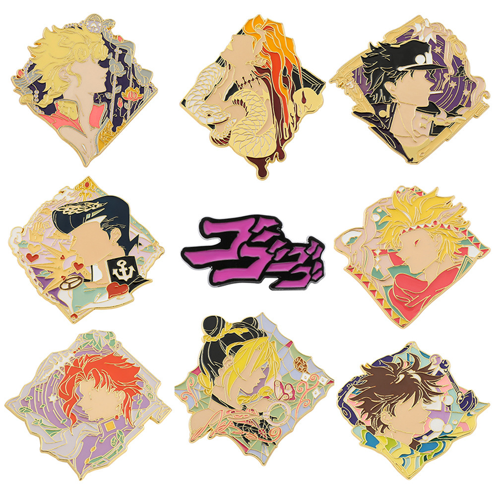 JoJos Bizarre Adventure anime pin