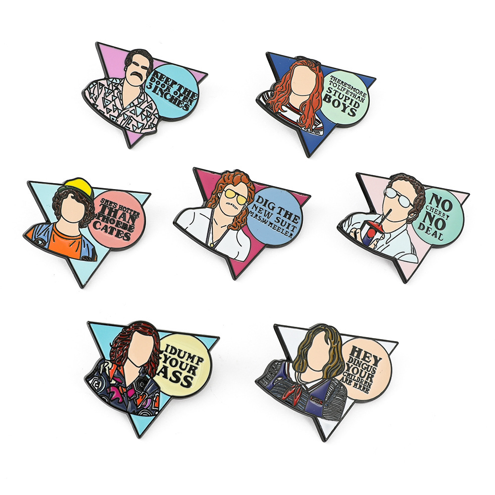 Stranger Things anime pin