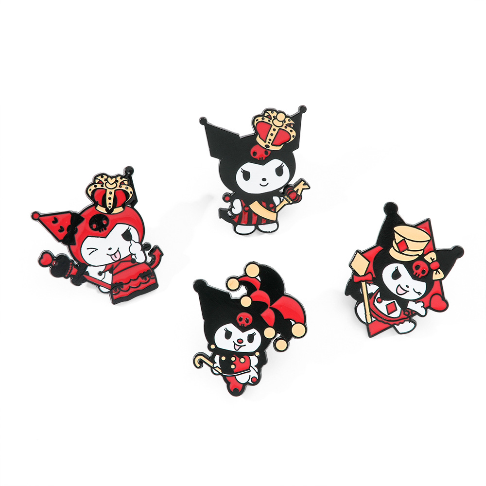 Kuromi anime pin