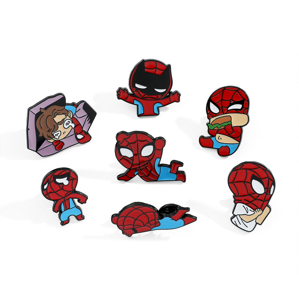 spider man anime pin