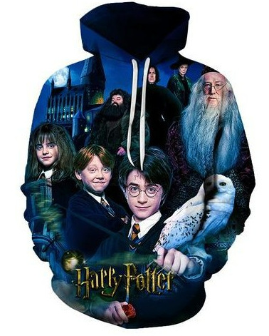 Harry Potter anime hoodie