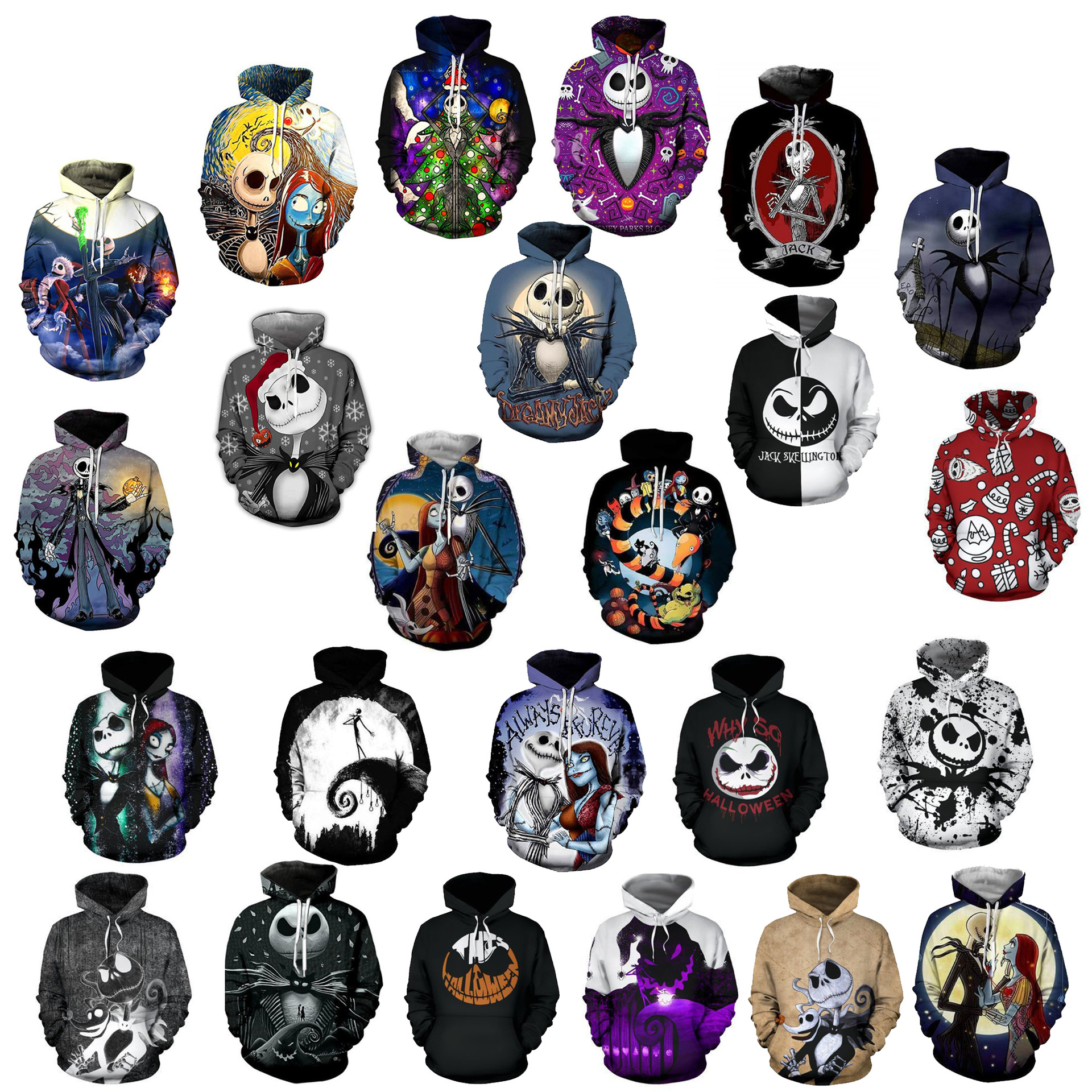 The Nightmare Before Christmas anime hoodie