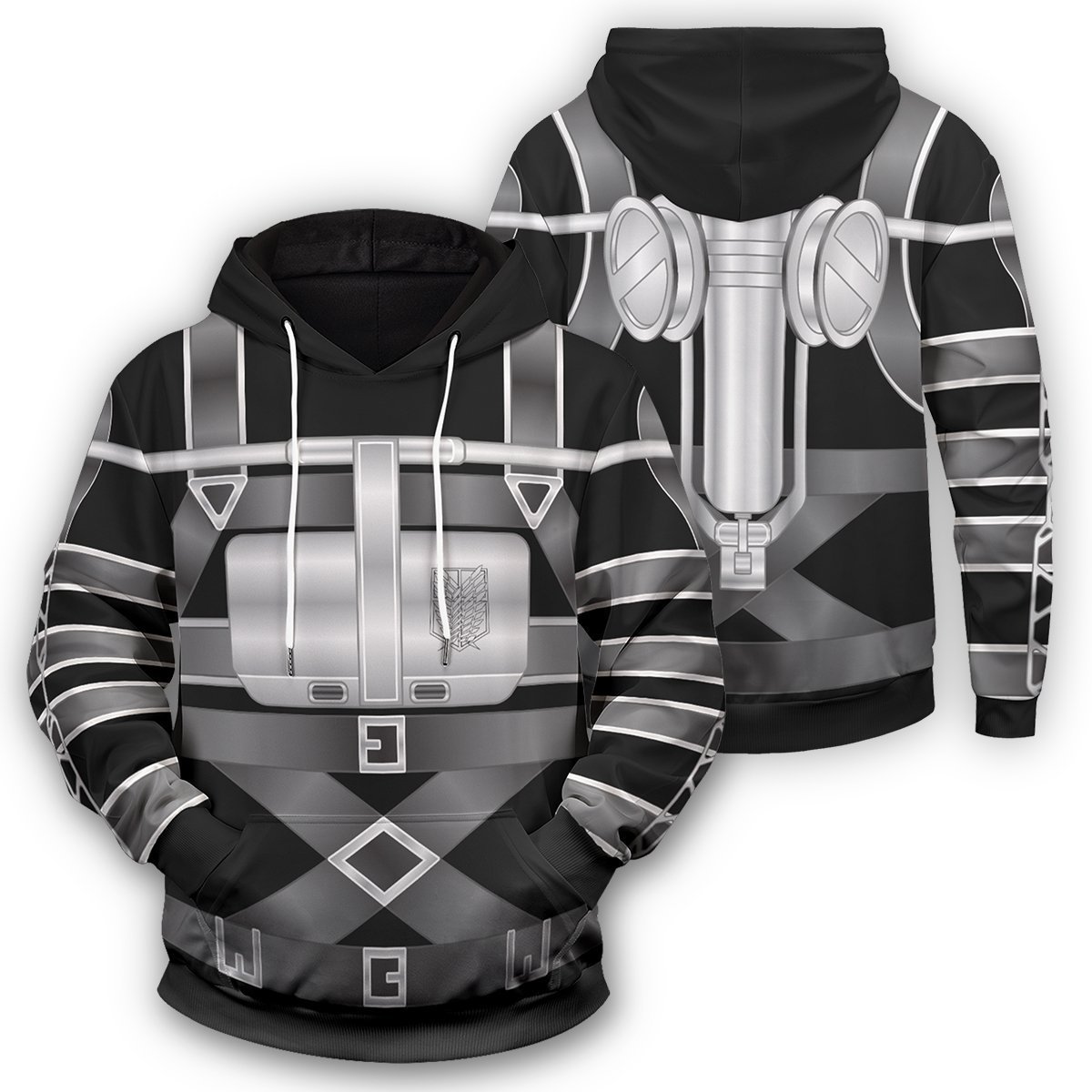 Attack On Titan anime hoodie