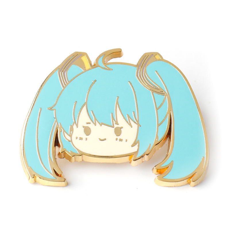 Hatsune Miku anime pin