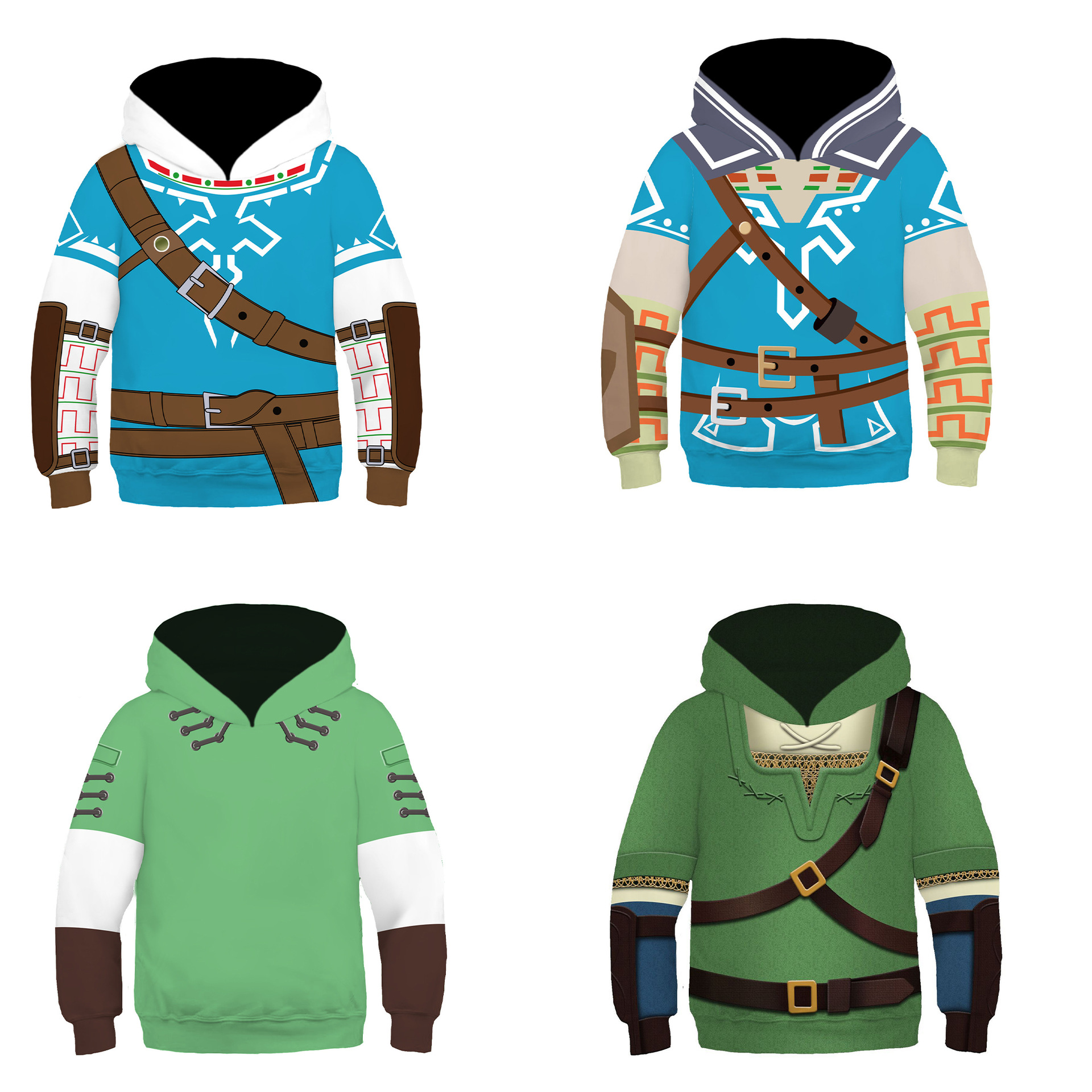 The Legend of Zelda anime hoodie