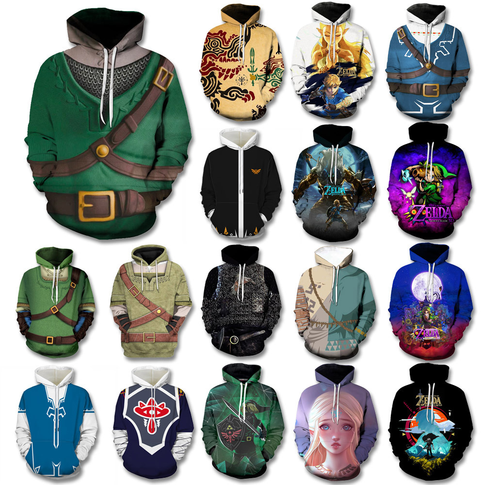 The Legend of Zelda anime hoodie