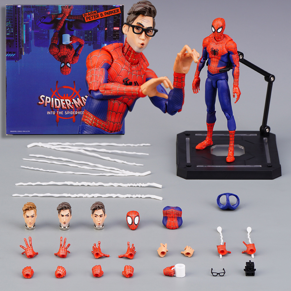 spider man anime figure 16cm