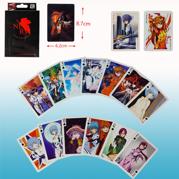 EVA anime poker