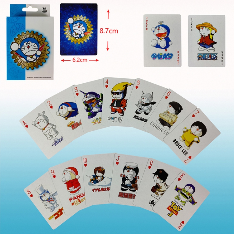 Doraemon anime poker