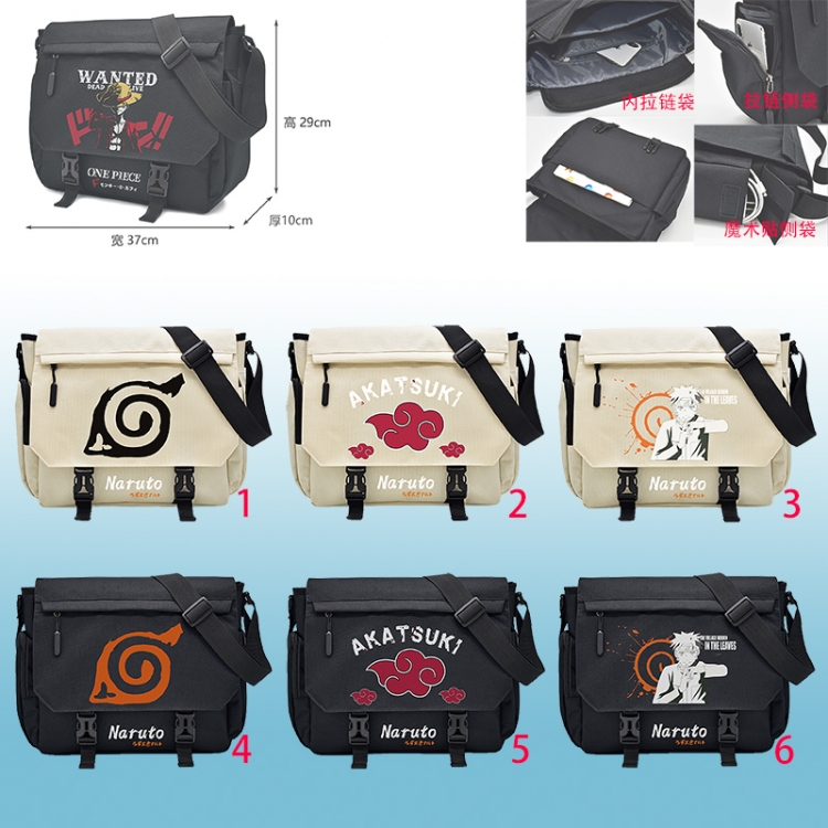 Naruto anime shoulder bag