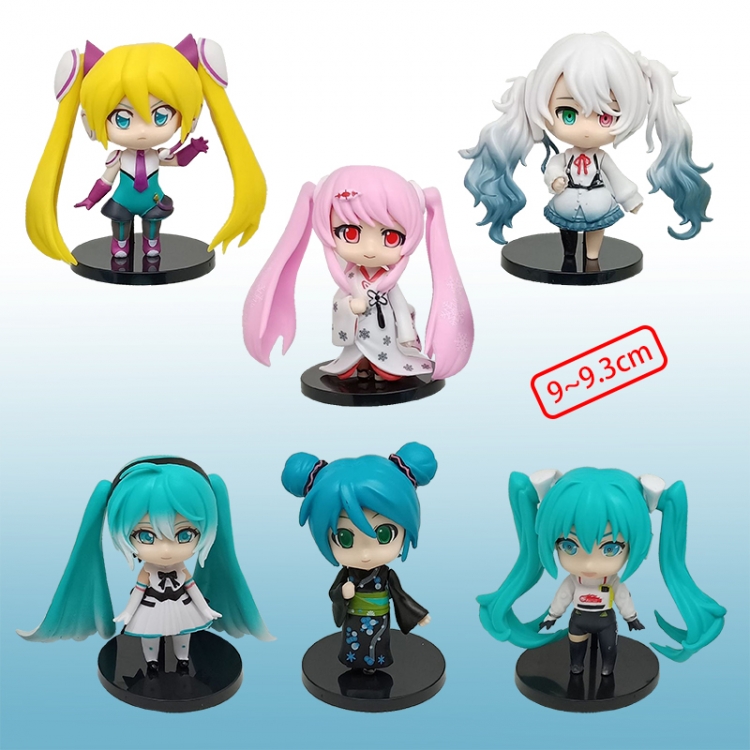 Hatsune Miku anime figure 9-9.3cm