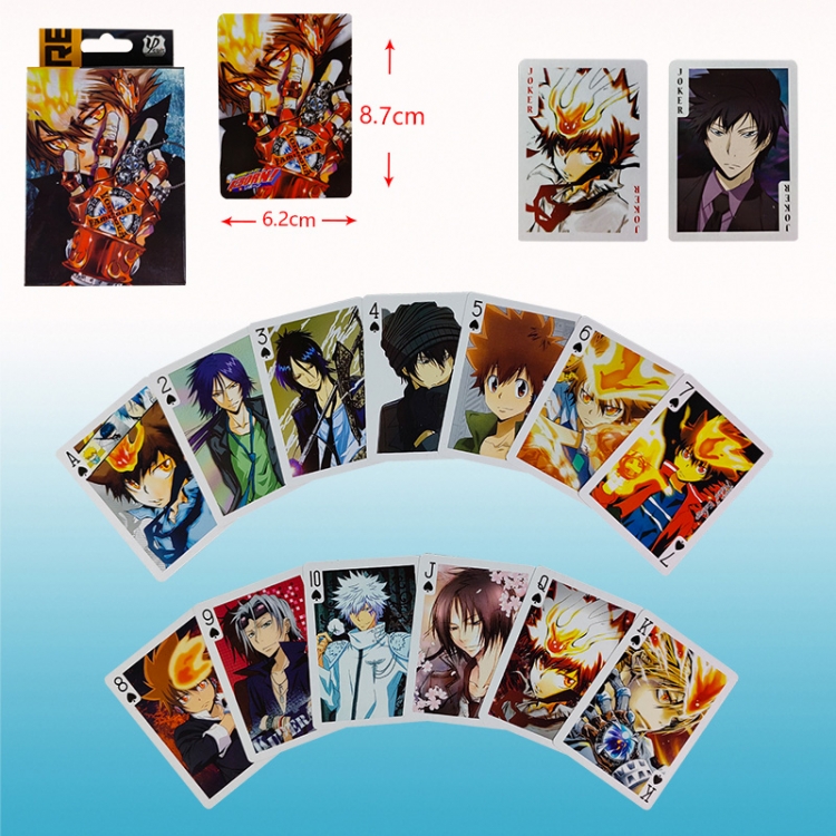 hitman reborn anime poker