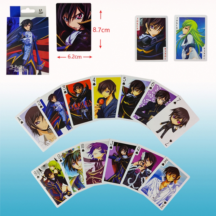 geass anime poker